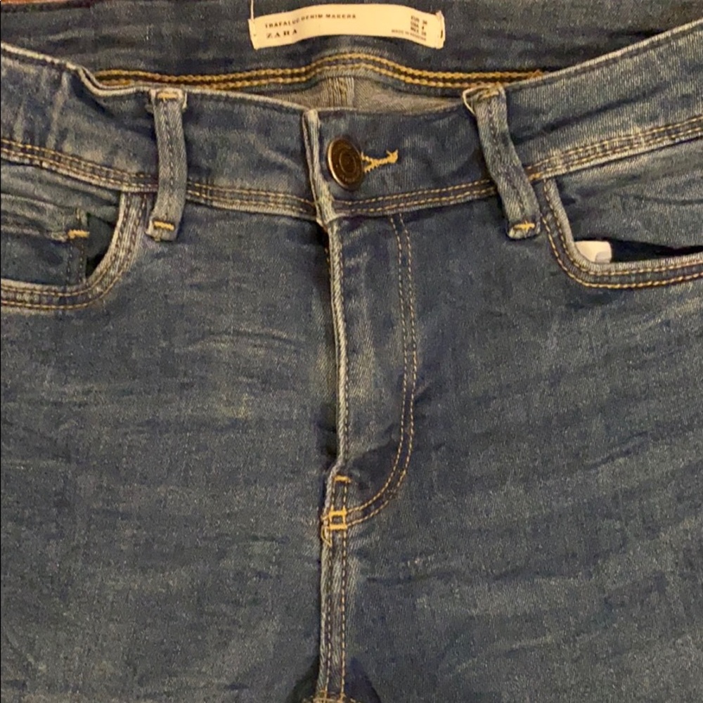 Zara Denim Skinny Jeans - Picture 2 of 5